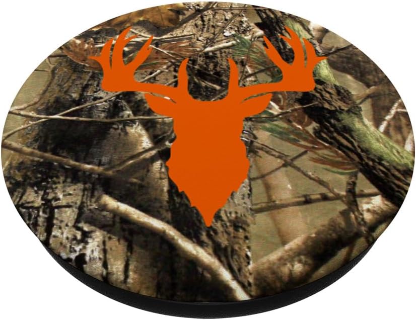 Deer Buck Hunting Camouflage PopSockets Standard PopGrip for Men and Women