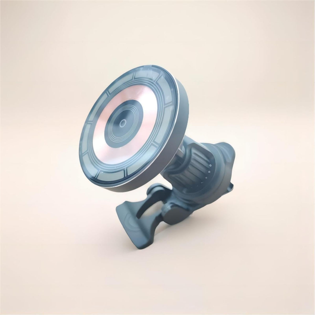 LXQTAO Car Phone Holder - Quick Charging Magnetic Car Mount Suitable for Series 12/13/14/15 - Intelligent Chip with 15W High Power Output