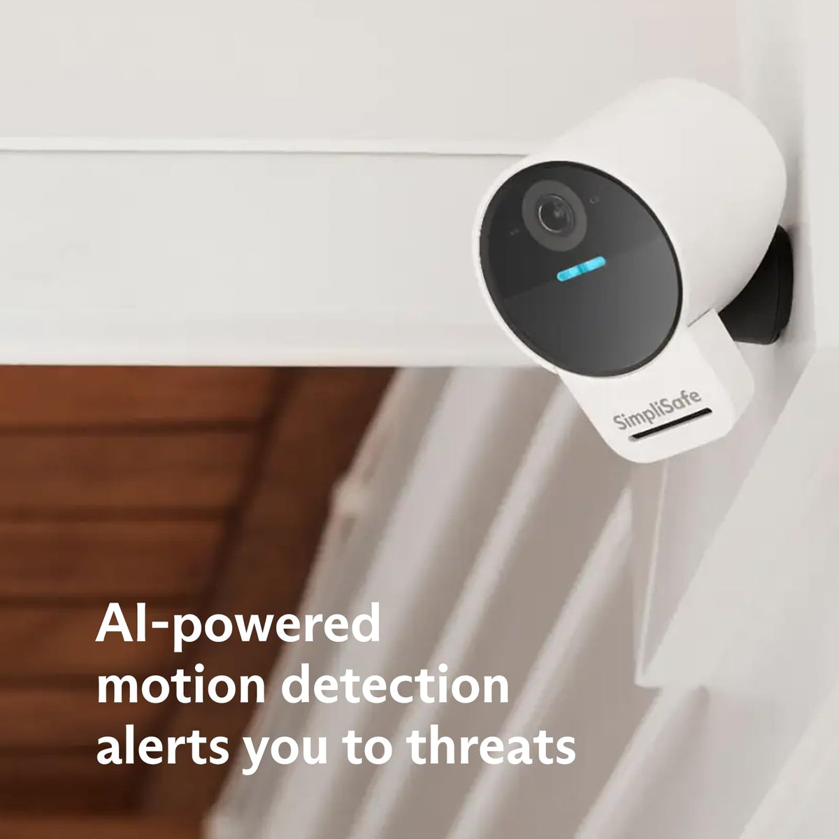 SimpliSafe 6 Piece Wireless Home Security System with Outdoor Camera - Optional 24/7 Professional Monitoring - No Contract - Compatible with Alexa