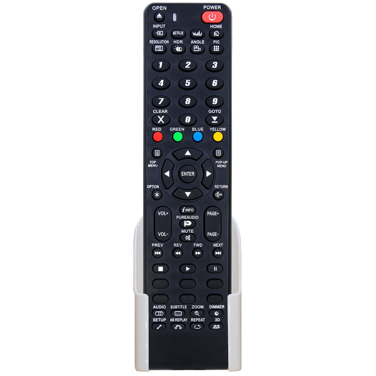 Replacement Remote Control for Oppo BDP-105AU BDP-105 BDP-105EU BDP-105D BDP-103D3D BDP-103D BDP-103 BDP-103AU BDP-103EU Blu-ray BD DVD Disc Player
