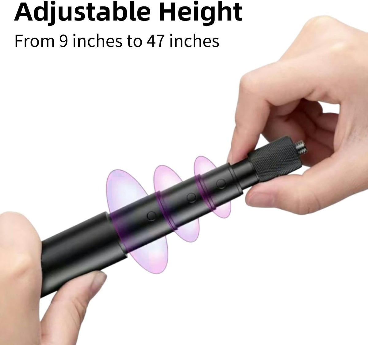 Golf Tripod and Monopod Selfie Stick with Ground Spike Stake, Golf Swing Analyzer Phone Holder, Phone Tripod for Golf