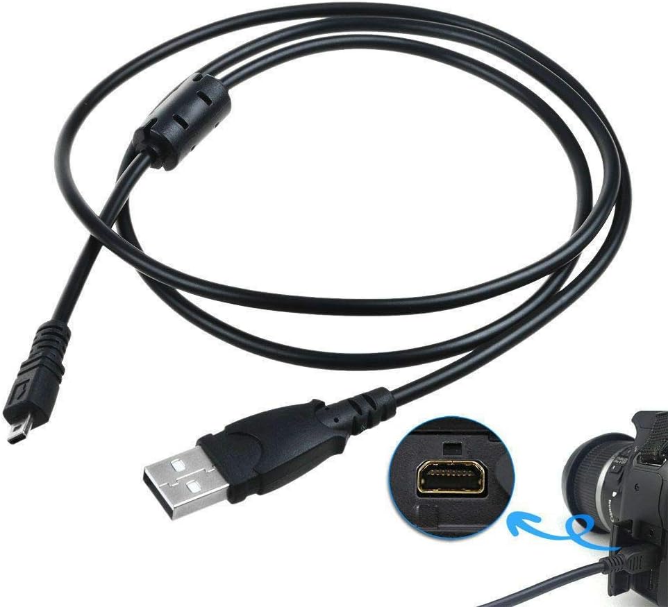 3ft DSLR-A300 A300 USB PC Data Sync Cable Cord for Sony Camera Alpha K DSLR Kit
