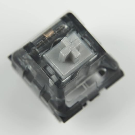 70 PCS Kailh Super Speed Silver MX SMD 3 Pin RGB Switches for Backlit Mechanical Gaming Keyboard (Super Speed Silver)