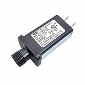 CZJUTAI JT-DC060V1000 Premium 6V 1A 6W LED - Class 2 Transformer, IP44 Waterproof, US Plug for Christmas and String Lights, Indoor & Outdoor Use[XB60]