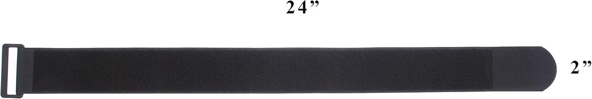 Secure Cinch Straps, 24 x 2 Inch, 5 Pack