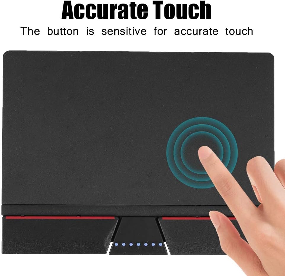 Trackpad, Multi-Touch 3 Button Keyboard Touchpad, Ultra-Slim for IBM ThinkPad T440s T450 T450s T440P