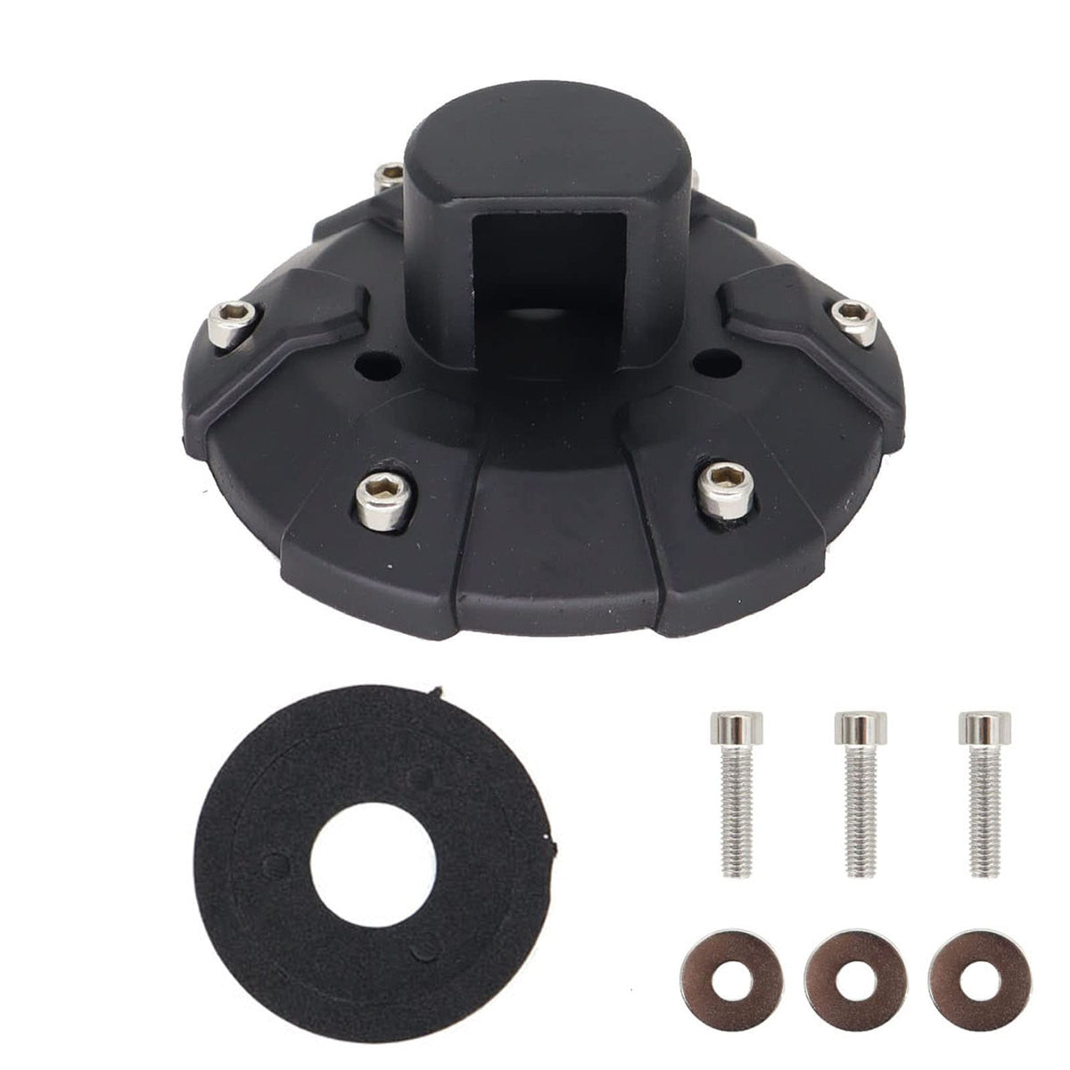 Car Antenna Base Cover Aerials Bottom Protector for Jeep Wrangler JK JL JLU JT Rubicon Sahara Sport 2007-2021 Car Accessories