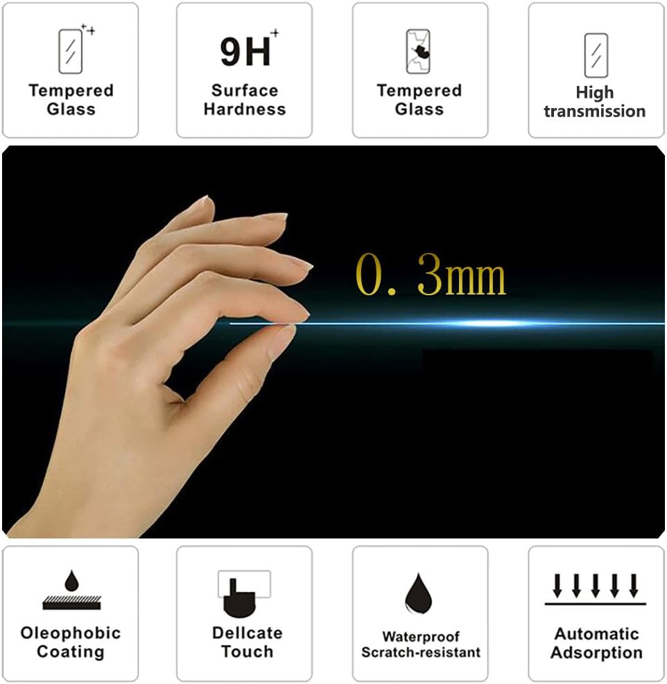 Tempered Glass Screen Protector for Panasonic Lumix DC-G9 G8 G7 G7 Mark II/DMC-GX7 Mark II GX7 III / GX9 GX8 LX10 LX9