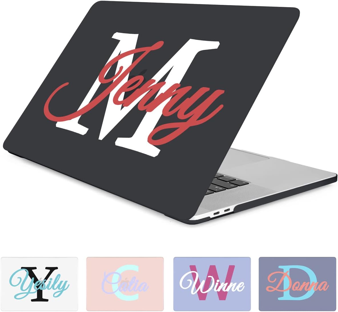 Batianda Customized Personalized Name Case for M1 MacBook Air 13 Inch Model A2337 A2179 A1932 2021 2020 2019 Release,Protective Hard Shell with Keyboard Cover & Screen Protector
