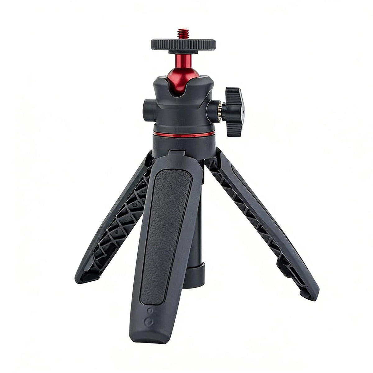 Mini Desktop Tripod for Camera Compact 1/4 Screw Handheld Selfie Stick & Extendable Desktop Vlogging Stand Compatible with DJI OSMO Pocket Insta 360