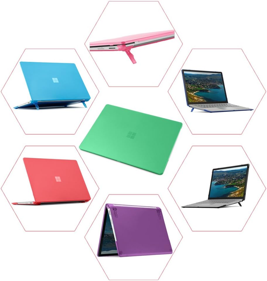 mCover Case for 13.5" Microsoft Surface Laptop (5/4/3/2/1) with Alcantara Keyboard ONLY - Black