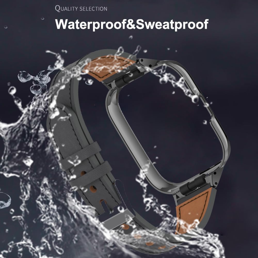 Soft Sport Breathable Leather Strap, Replacement Wristbands for Redmi Smartwatch 4