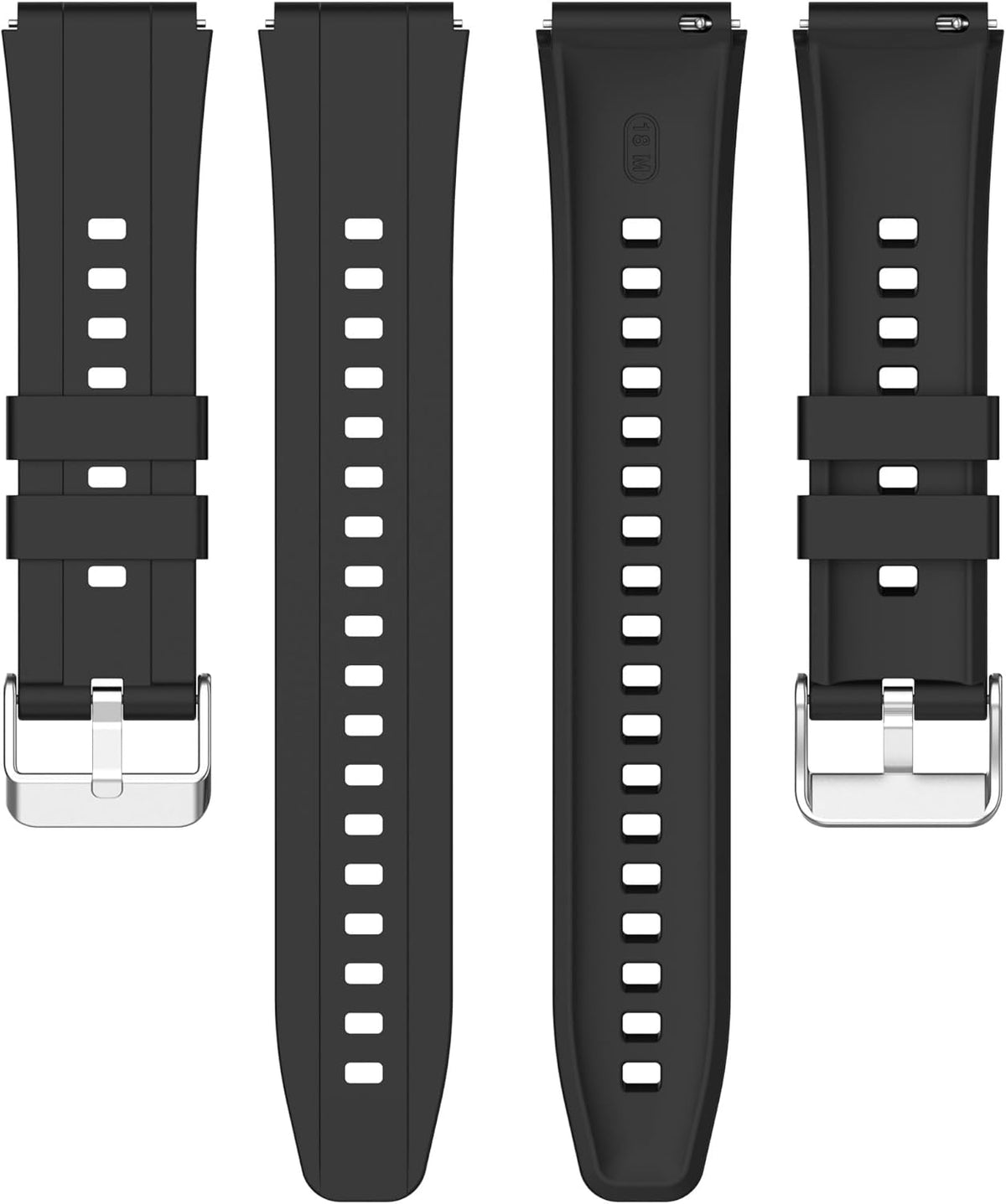 6 Pack Bands for Amazfit Bip 5 Smart Watch, 1.91 inch Replacement Strap Bands, Compatible with Amazfit Bip 5