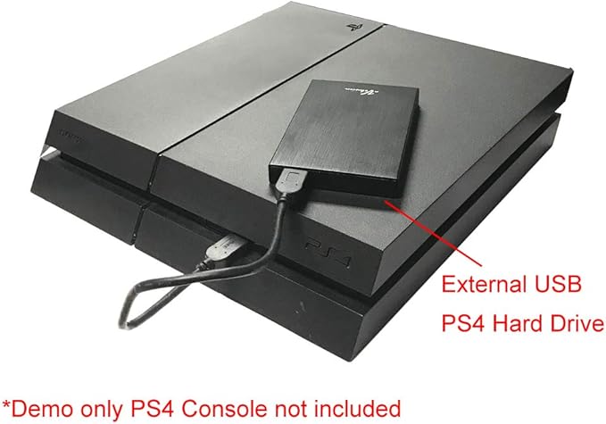 Avolusion HD250U3 1TB USB 3.0 Portable External Gaming Hard Drive (for PS4 Pre-Formatted)