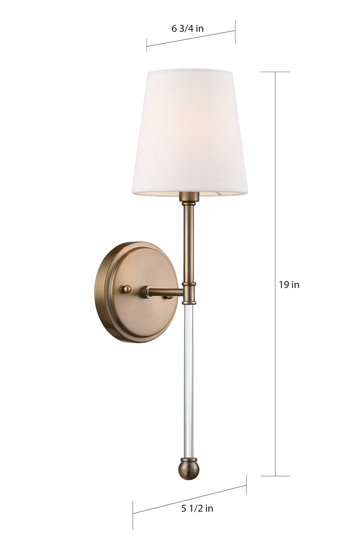 Nuvo Lighting 60-6687 Transitional One Light Wall Sconce from Olmstead Collection in Bronze/Dark Finish,