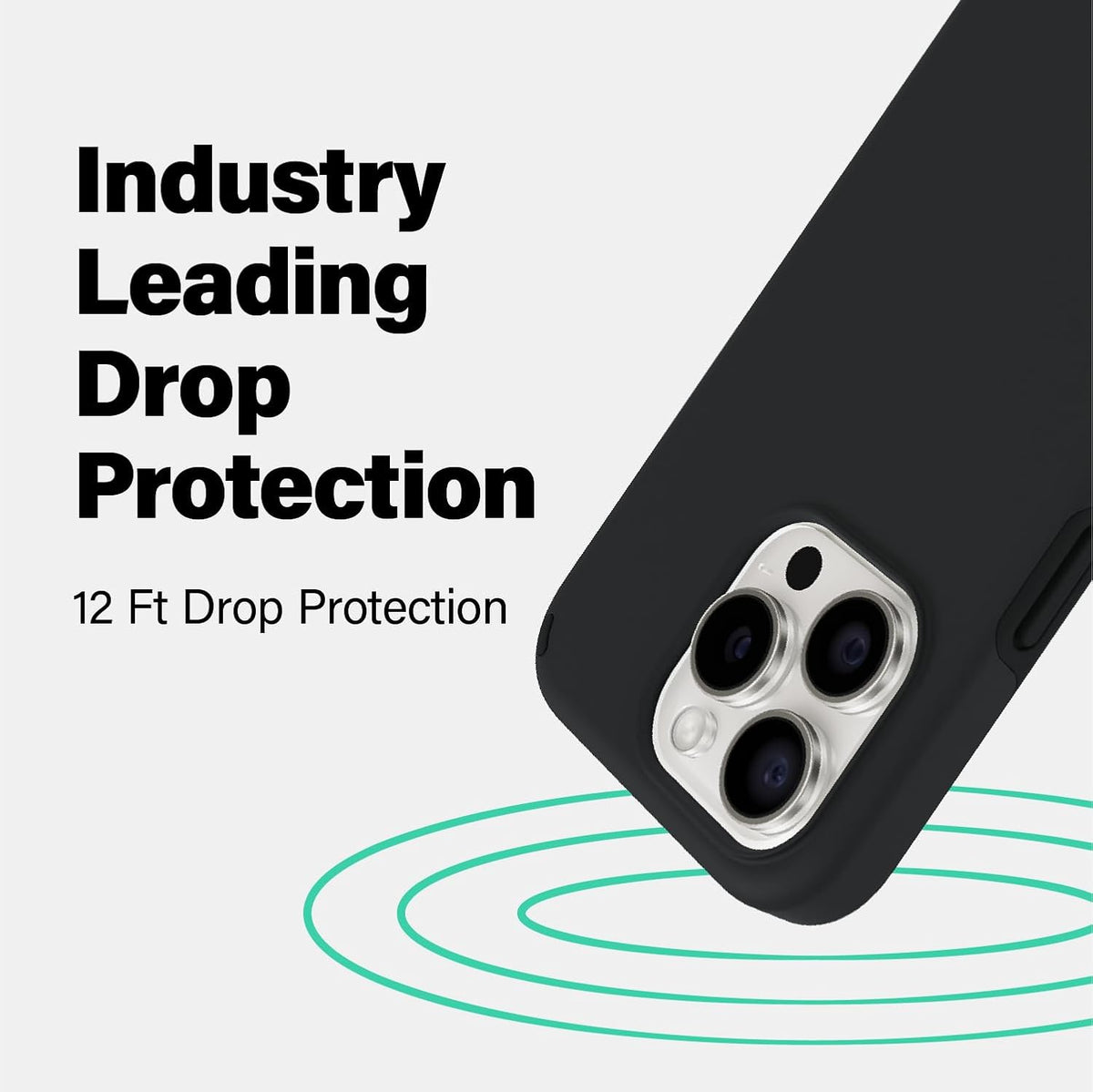 Incipio Duo iPhone 15 Pro Case - Clear, MagSafe Compatible, 12ft Drop Protection, Scratch Resistance, Wireless