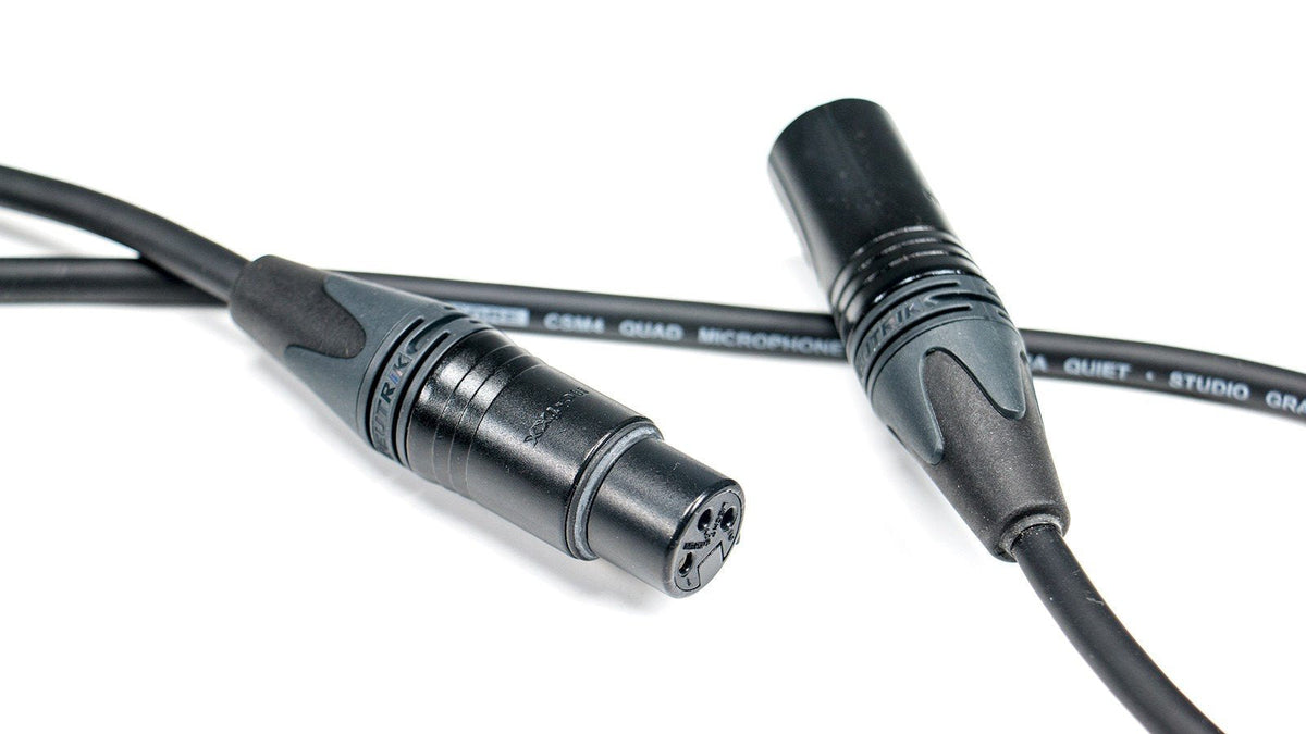 Elite Core CSM4 Series Studio-Grade Microphone Cable, 5 ft (CSM4-NN-5)