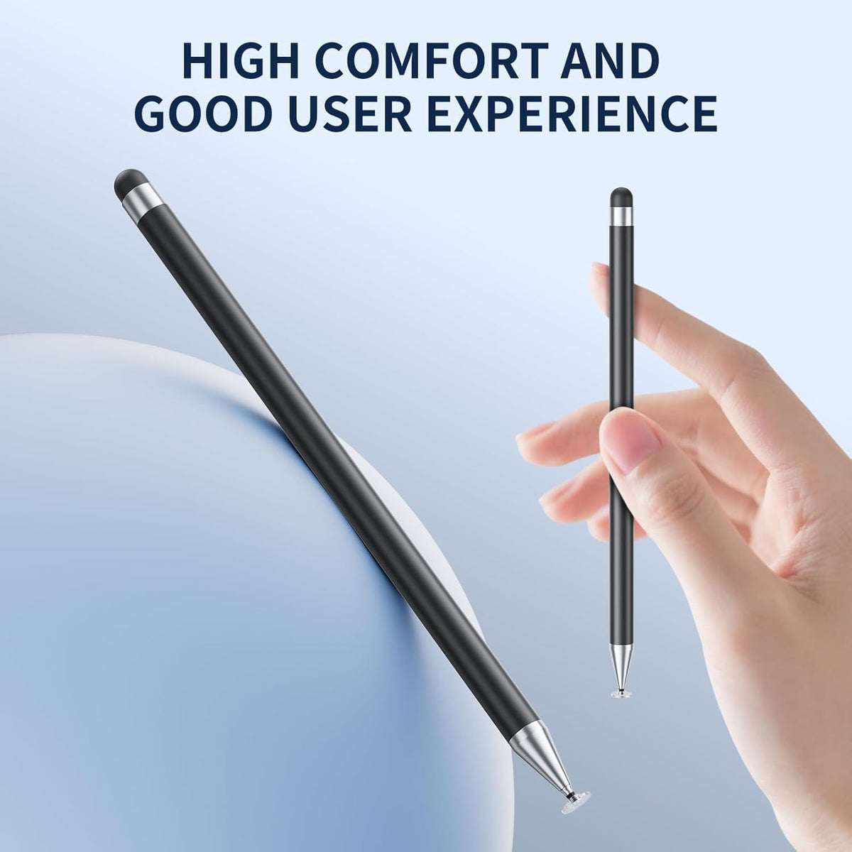 GCHMDE 6 2-in-1 Stylus Pen for Touchscreen, PCS Stylus High Precision and Sensitivity, Suitable