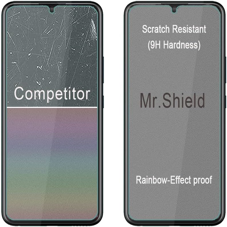 Mr.Shield [3-Pack] Tempered Glass Screen Protector for Sharp Rouvo V, 9H Hardness