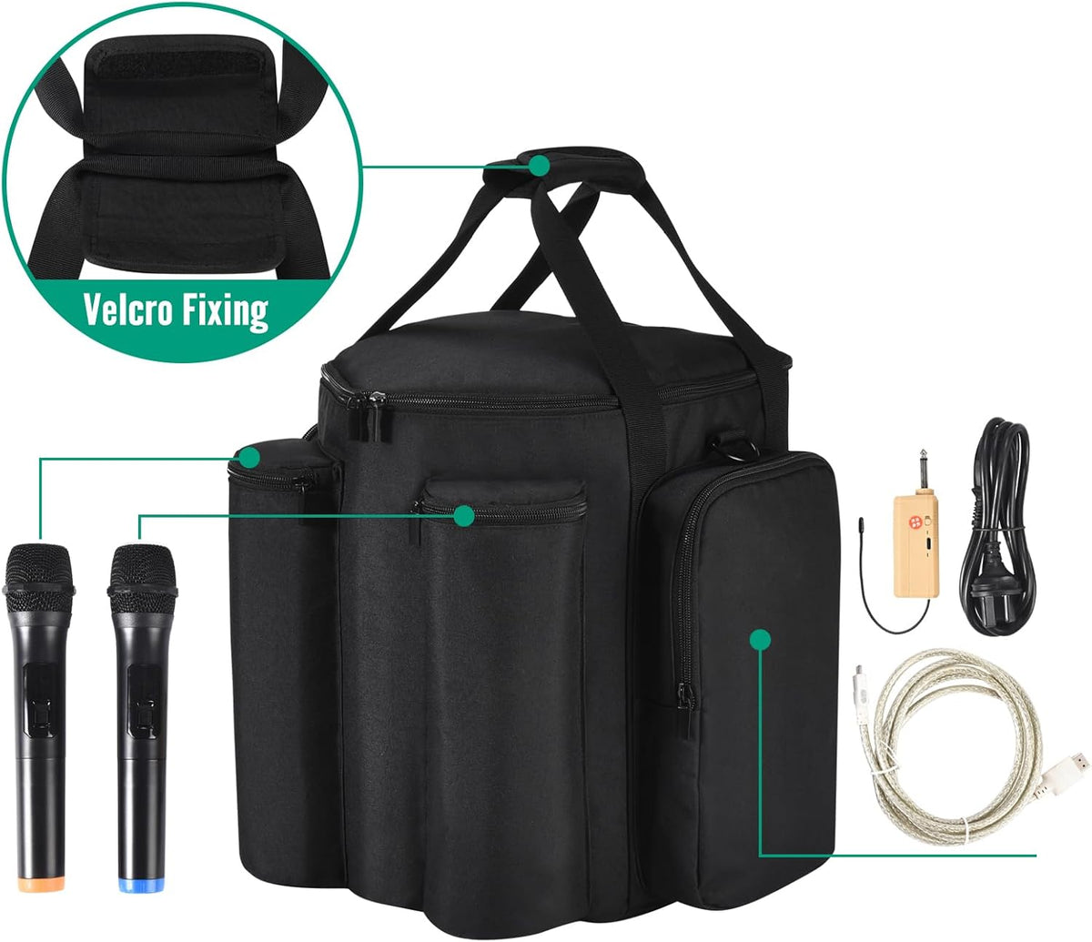 Travel Case for Bose S1 Pro+, Compatible Carrying Bag with Removable Shoulder Strap for Bose S1 Pro Portable Bluetooth