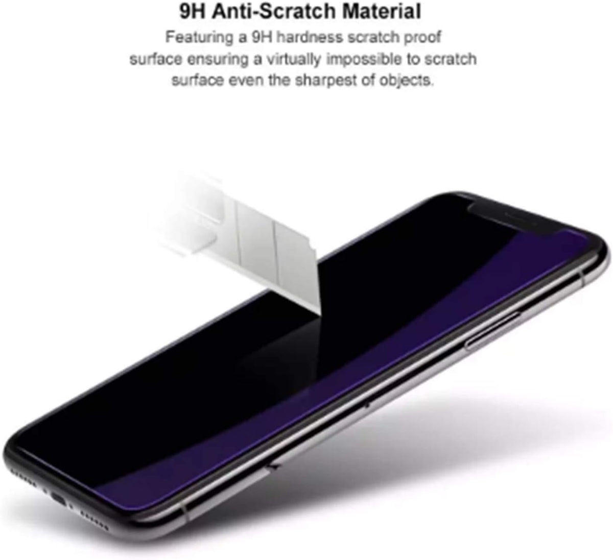 Anti Blue Light Tempered Glass Screen Protector for iPhone 14 Plus, iPhone 13 Pro Max [Eye Protection]