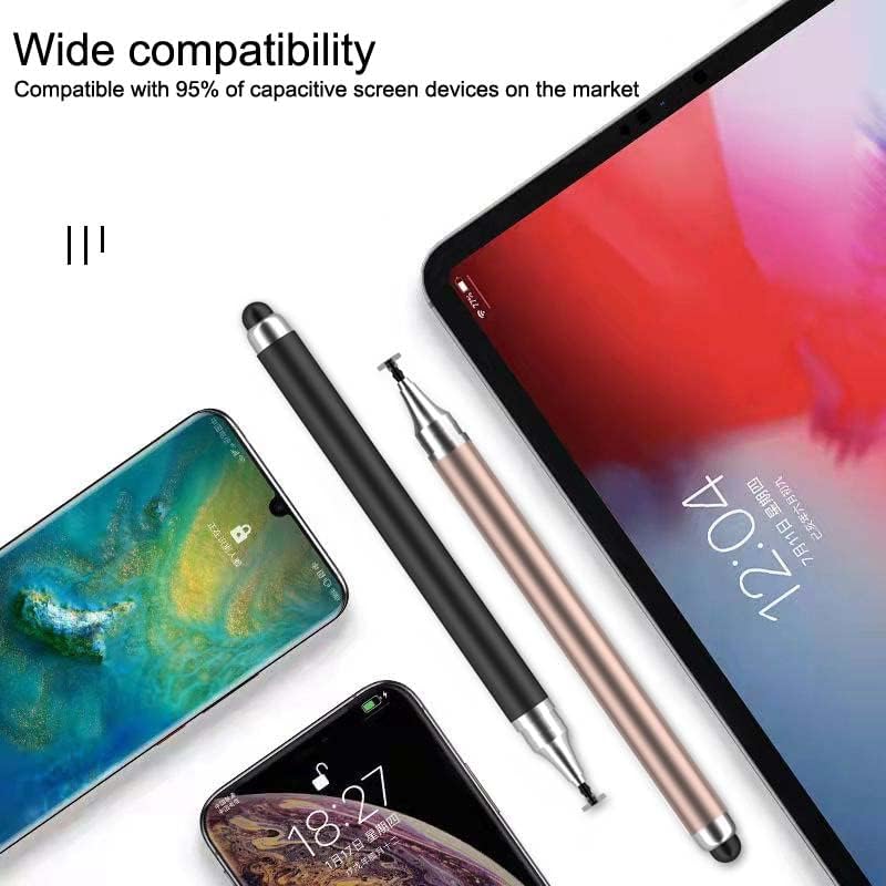 Capacitive Stylus Pens for Touch Screens - 2 in 1 Universal Stylus Pen for iPad, iPhone, Tablets, Samsung Galaxy (2