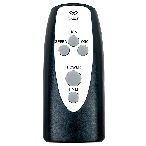 Replacement Remote Control for Lasko 2033666 2651 2654 2505 T48300 T48303 T42915 T48320 T48313 T48311 T42950 T48301 T48310 T42902 T42900 T36214