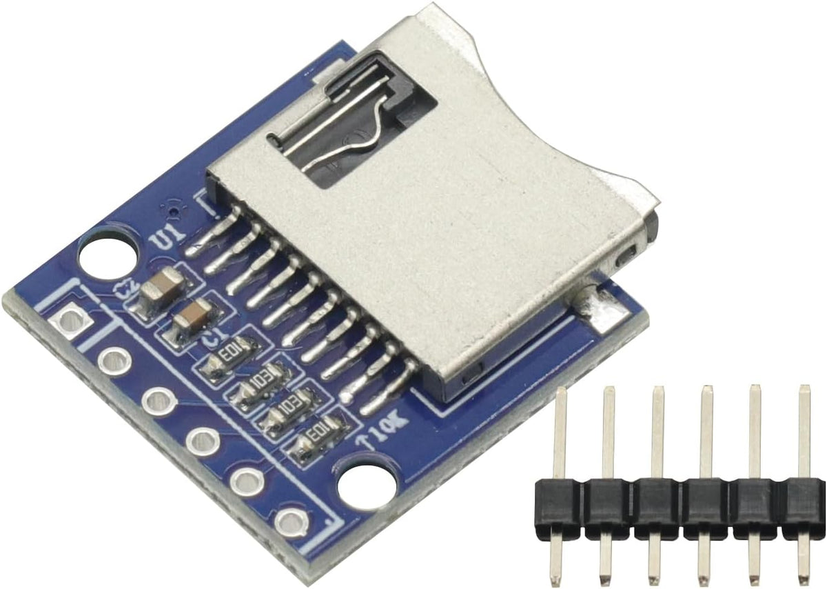 GODIYMODULES 5Pcs TF Micro SD Card Module Mini SD Card Module Memory Module for Arduino sd Card Module ARM AVR
