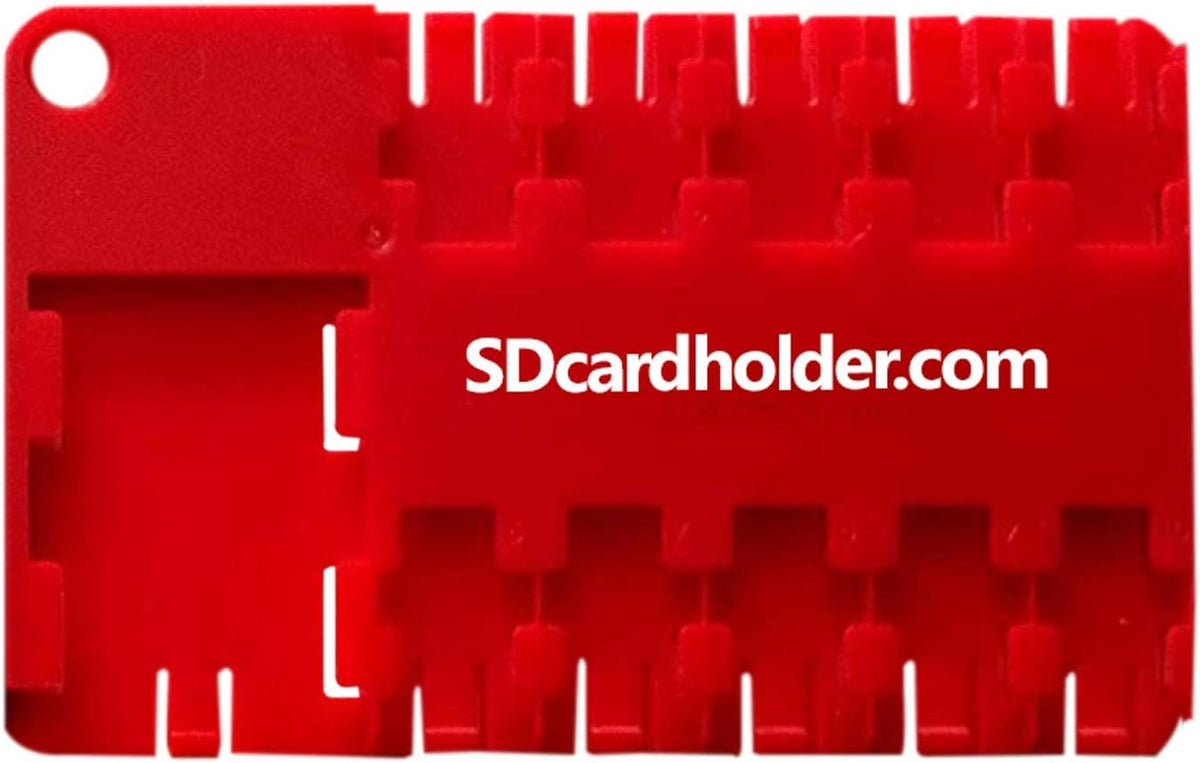 Micro SD Card Holder - Yellow
