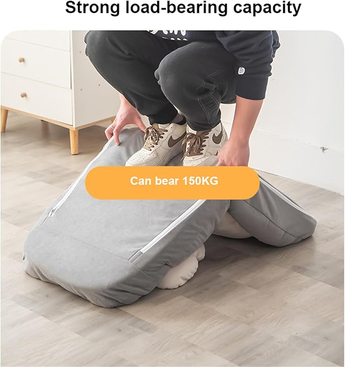 Floor Chairs Adjustable 5-Position Floor Lounger Floor Chairs with Back Support for Adults Gaming Floor Seat for Living Room Folding Lazy Sofa ChairB
