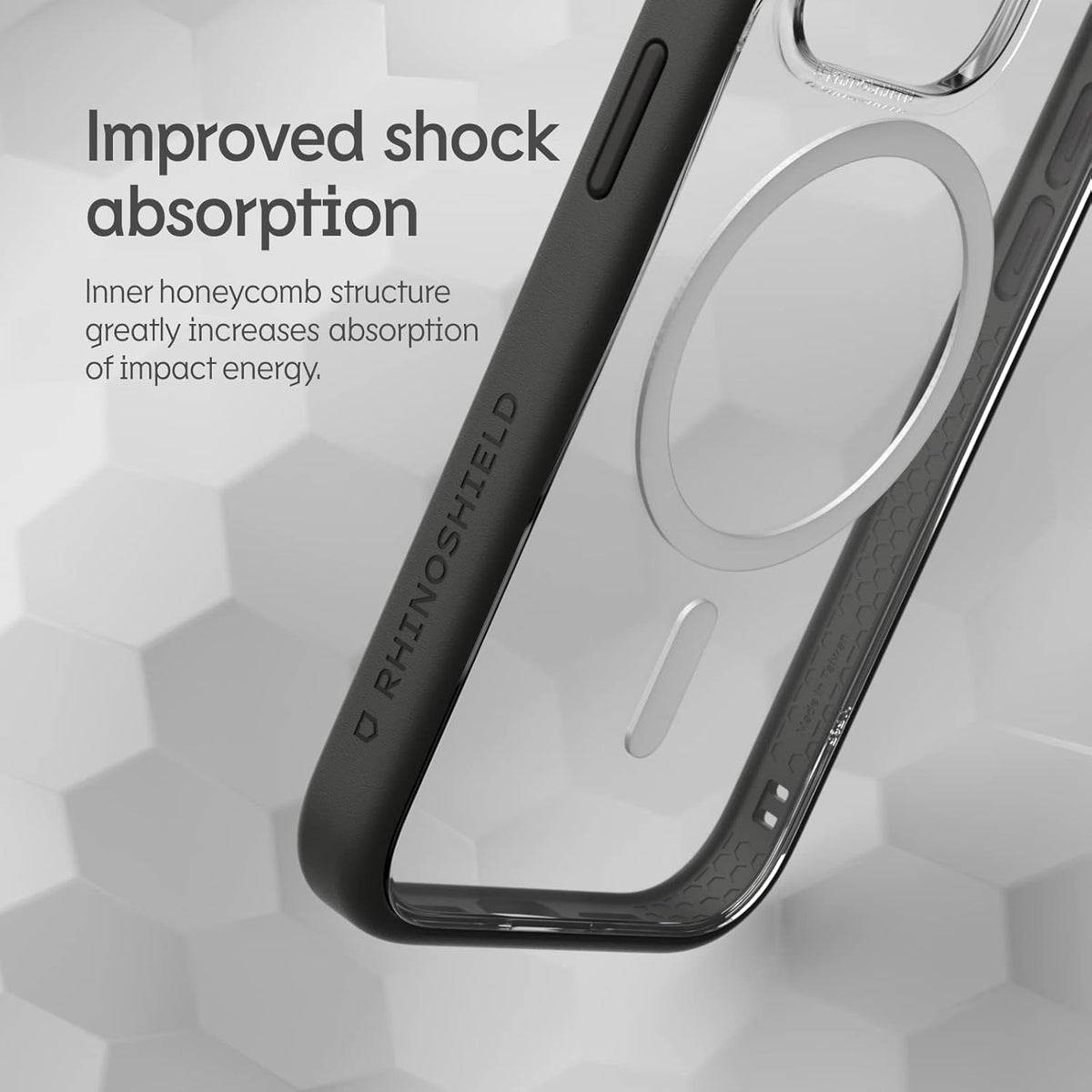 RhinoShield Modular Case for iPhone 14 Pro Max - Compatible with MagSafe | Mod NX - Customizable Heavy Duty Protection