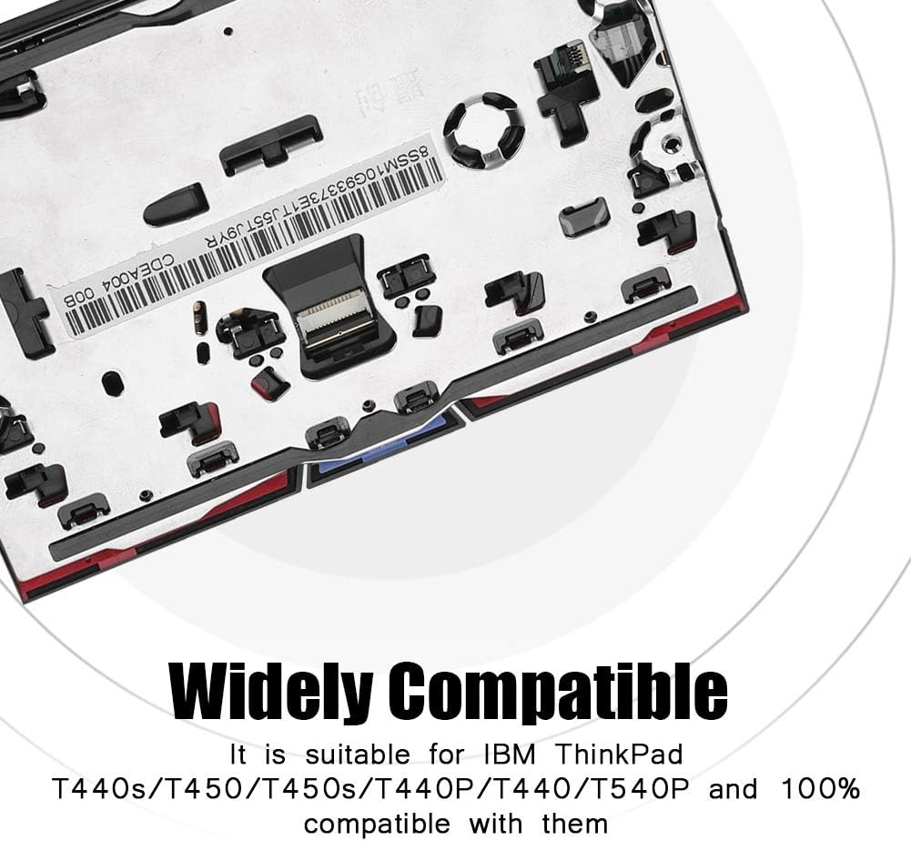 Trackpad, Multi-Touch 3 Button Keyboard Touchpad, Ultra-Slim for IBM ThinkPad T440s T450 T450s T440P