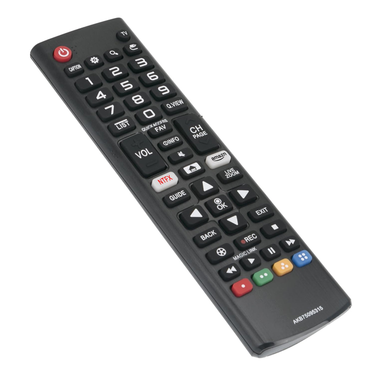 AKB75095315 Replace Remote fit for LG LED OLED 4K 1080p Smart TV Non-Smart TVs AKB75095314 AKB74915305 AKB75095307 AKB73975702 AKB74475401 AKB73975701