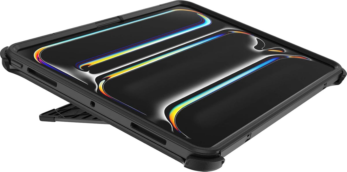 OtterBox Defender Series Case for iPad Pro 13-inch (M4) (2024) - Black, Rugged, Durable, Multi-Layer Protection