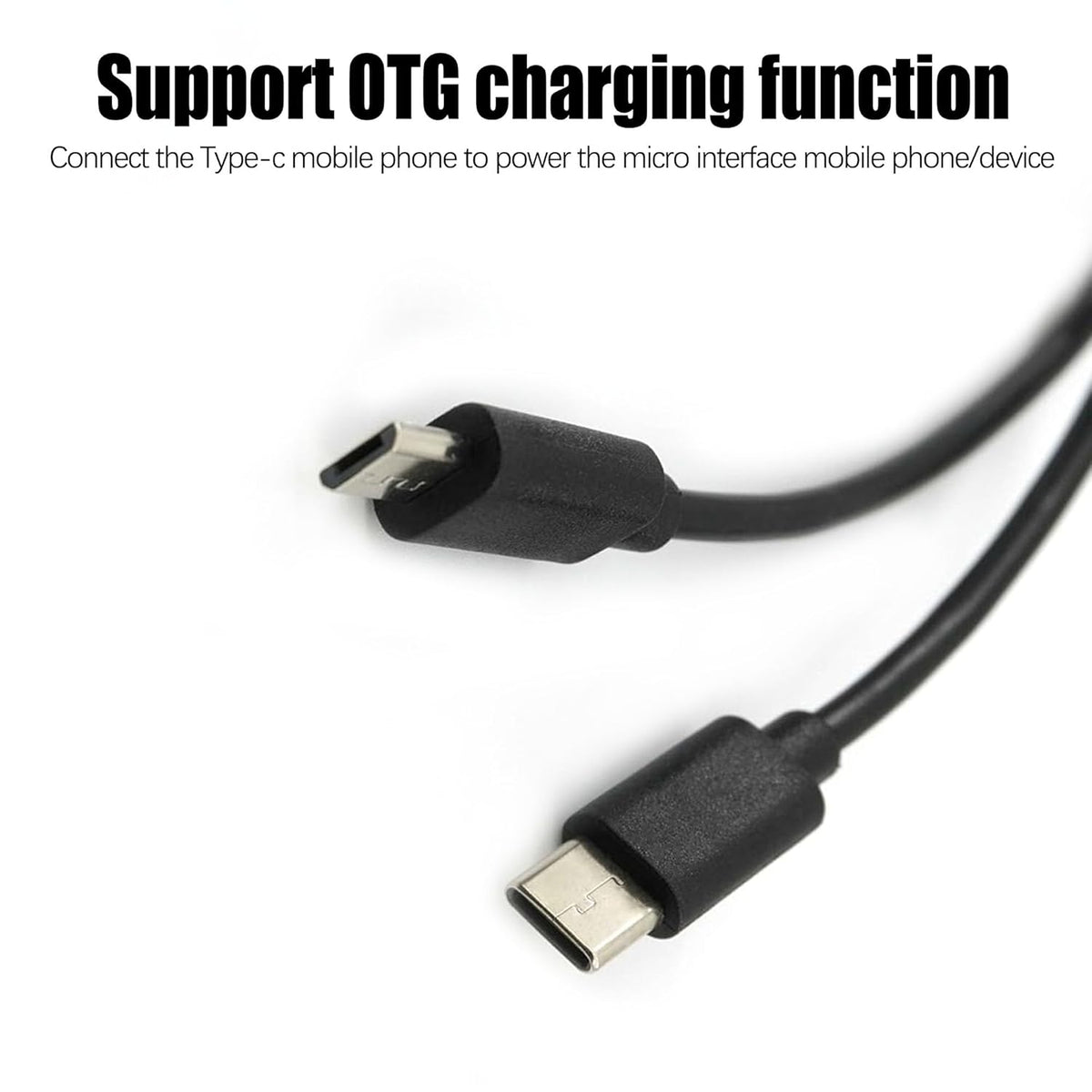 HSEUOPV (5 Replacement USB C to Micro USB Data Transmission Cable, Compatible with Kindle, Camera DJIGPS Game