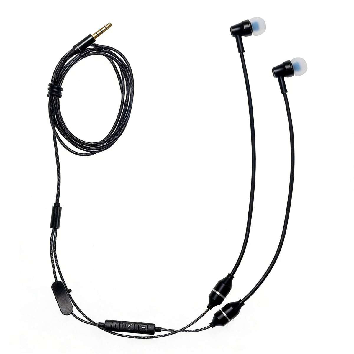 Sanxir Air Tube Headphones with 3.5mm Jack, EMF Blocking Earphones, Anti-Radiation Headsets with Ear Hooks, Radiation Free Earbuds, Comfortable & Safe