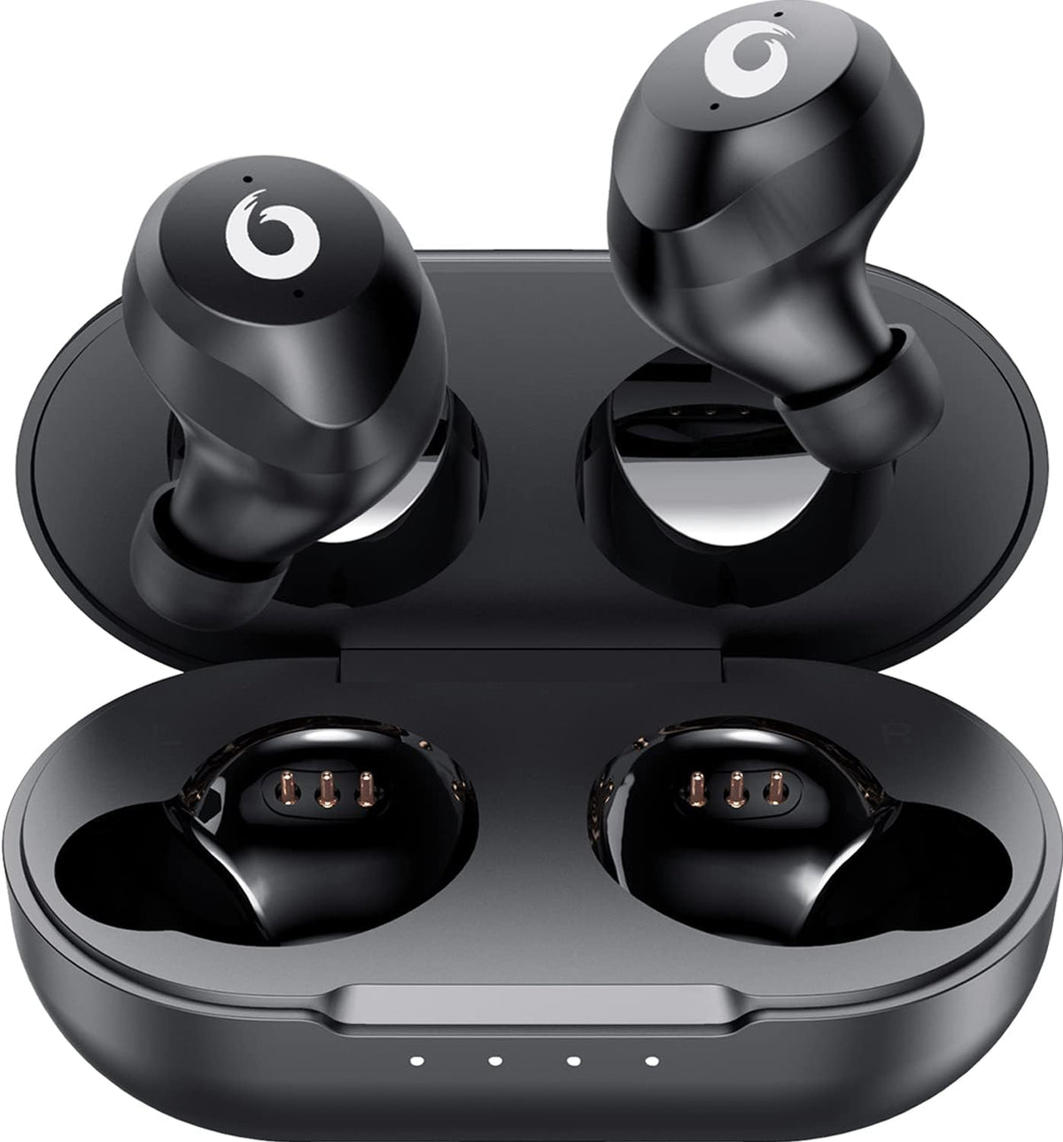 X9 Wireless Earbuds - Bluetooth 5.3, Waterproof, Touch Control, Deep Bass Headphones for Sports & Gaming (Black)