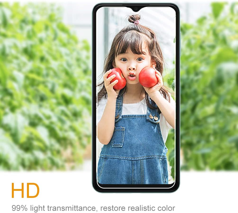 [3 Pack] Tempered Glass Screen Protector for BLU View 4 (B135DL) with 9H HD Clear Transparent Protective Film