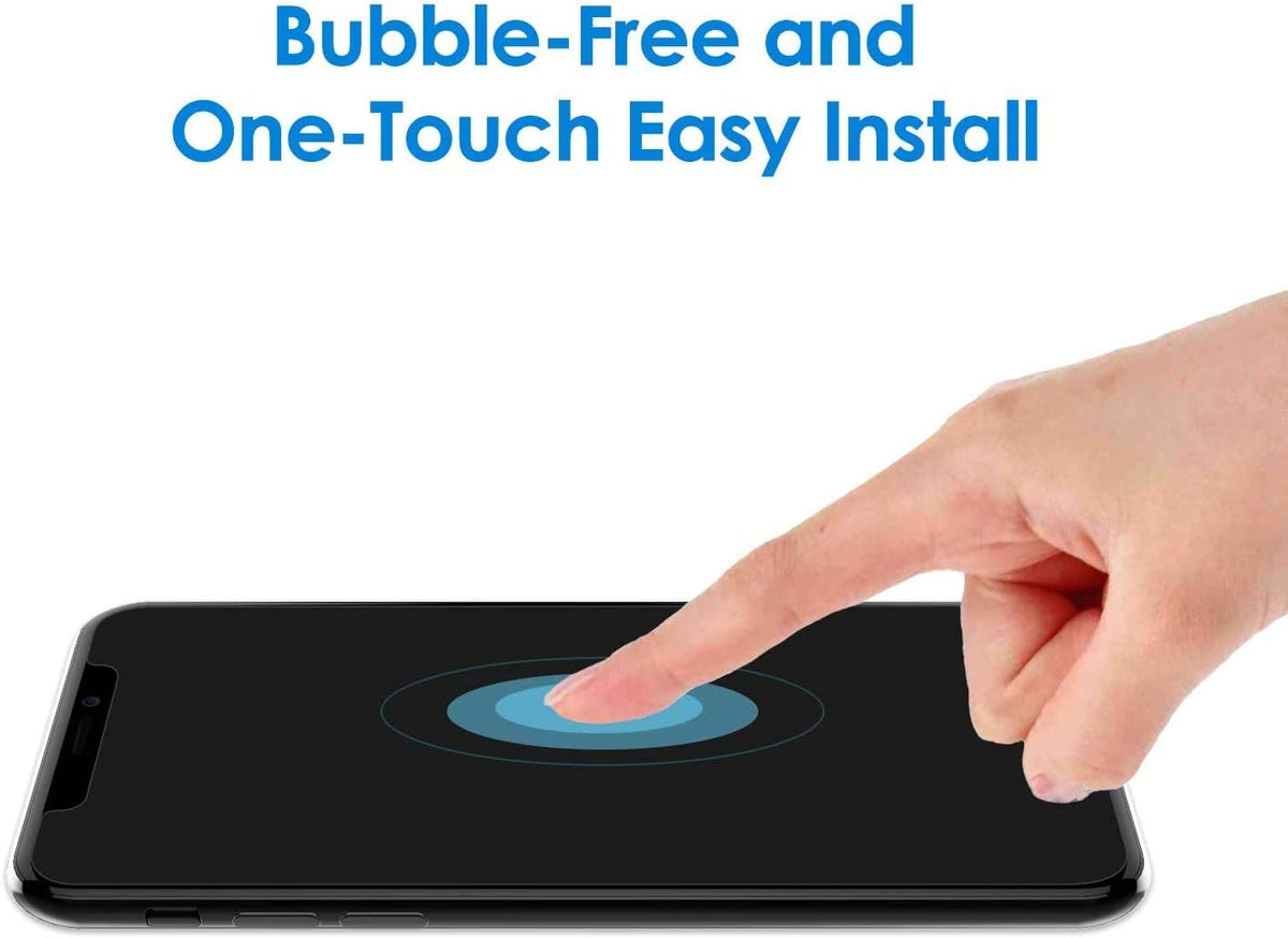 [4-Pack] Sky Devices Elite B63 Tempered Glass Screen Protector, 9H HD Clear, Anti-Fingerprint, Case Friendly, No Bubble