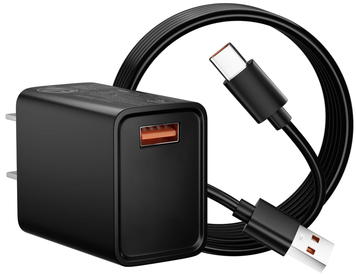 USB C Cable Fast Wall Charger for Motorola Moto G Fast/G Power/G Pure/G Stylus 5G /2022/2023/2023/2024,Edge G9 G8 G7,Play,Plus,Power,G6,X4 Z3 Z2 Play