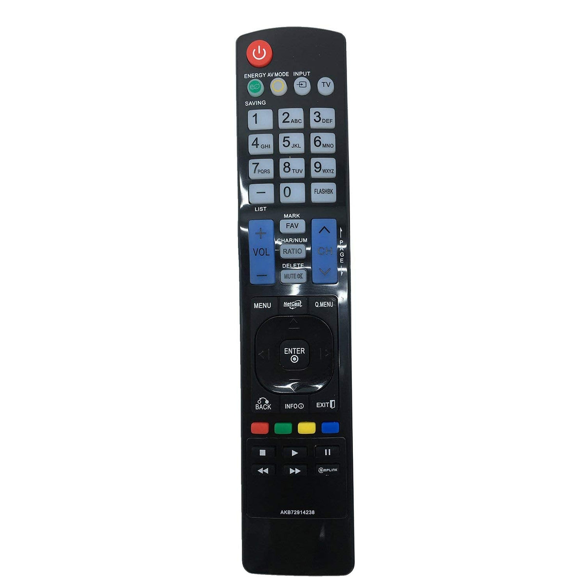 AKB72914238 Remote Control Replacement for LG TV Remote AKB72914201 AKB72914207 AKB72914209