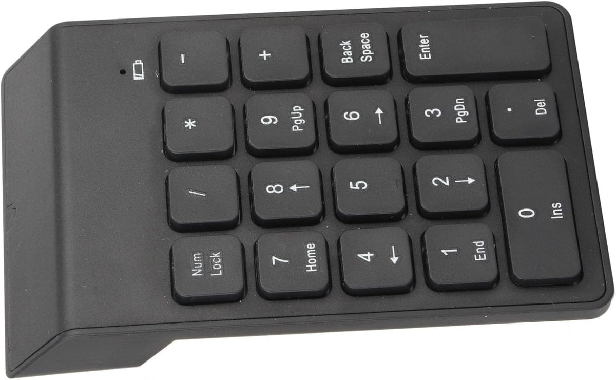 DAUZ 18 Wireless Numeric Keypad, Keys Waterproof Numeric Keypad for Business