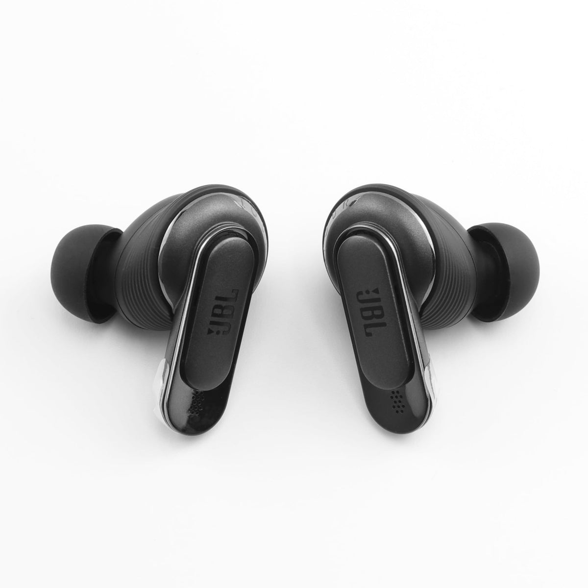 NANLANFAN Replacement Silicone Ear Tips for JBL Tour Pro 3 Wireless Earbuds, 3 Pairs (Black, S/M/L)