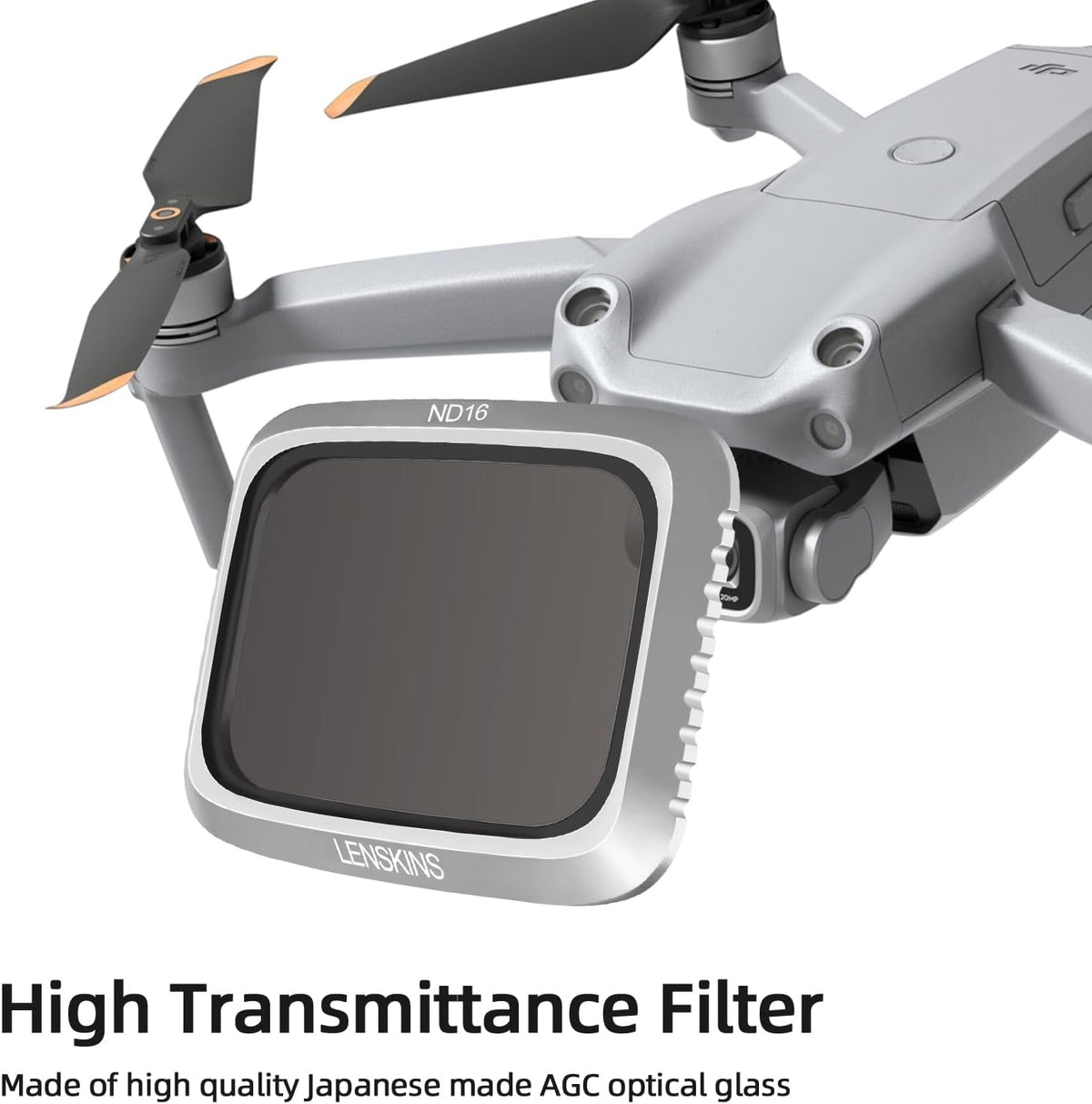ND Filters for DJI Air 2S Drone, 4-Pack ND8 ND16 ND32 CPL Filter Set, Neutral Density and Circular Polarizer Lens Kit