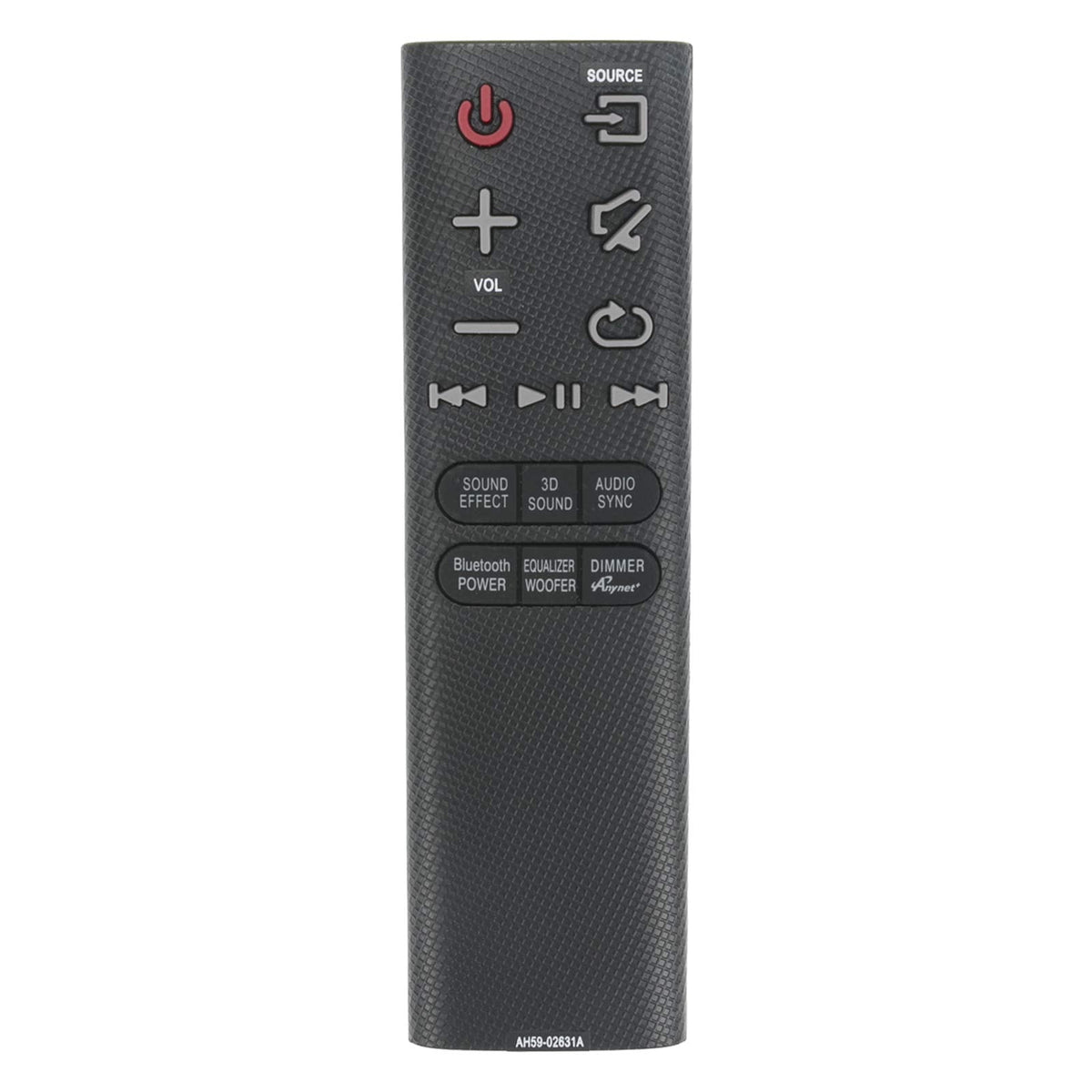 AIDITIYMI AH59-02631A Remote Control Replace fit for Samsung Soundbar Sound Bar Speakers Speaker System HW-H450 HW-HM45 HW-H430 HW-HM45C HW-H450/ZA