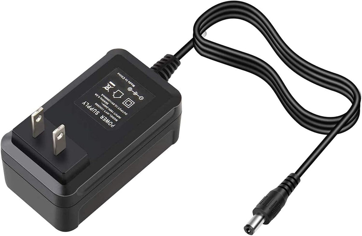 SUPERNIGHT 12V 2A Power Adapter Supply, AC 100-240V to DC, 5.5x2.1mm Jack