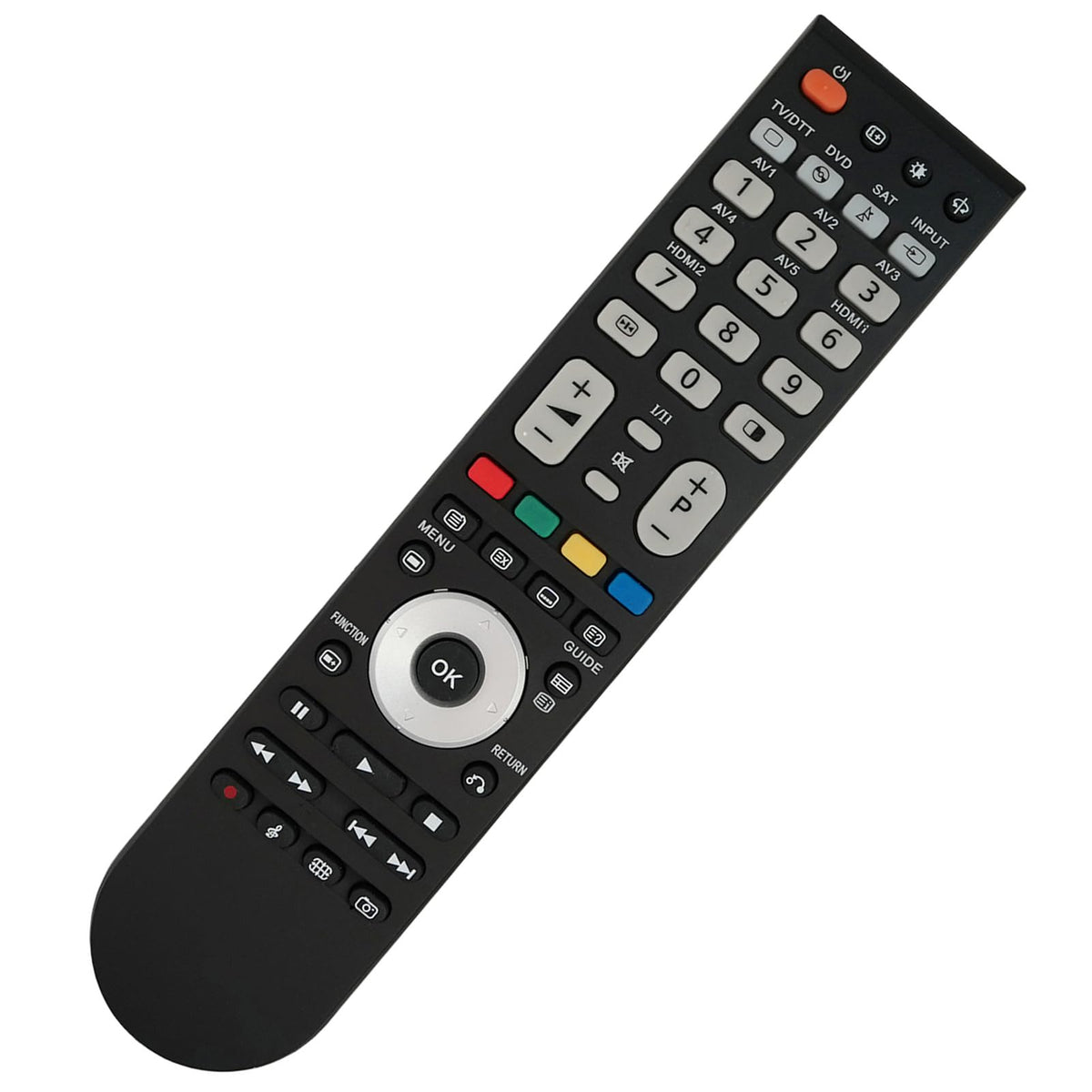 Replacement Remote Control for Hitachi CLU-4373A L32A404 HL02403 L42S601 L47S601 P50S601 L42A404 LE55V707 L40A105E LCD LED HDTV TV