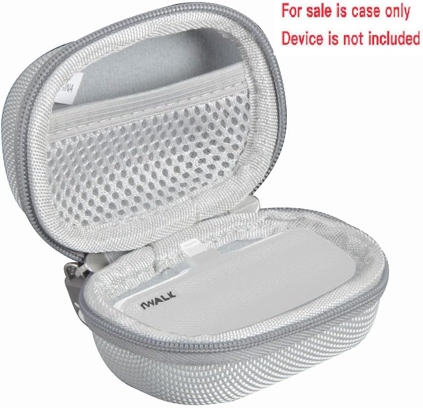 Hermitshell Hard Travel Case for iWALK 3350mAh / 4500mAh Ultra-Compact Power Bank (Only Case) (Grey)