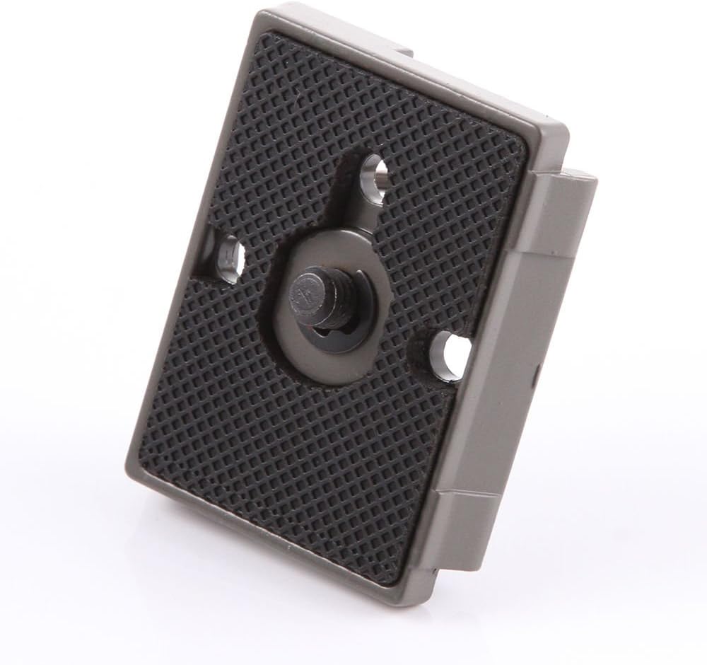 FocusFoto Camera Tripod Quick Release Plate, 1/4"-20 Screw Mounting for Manfrotto QR 200PL-14 323 RC2