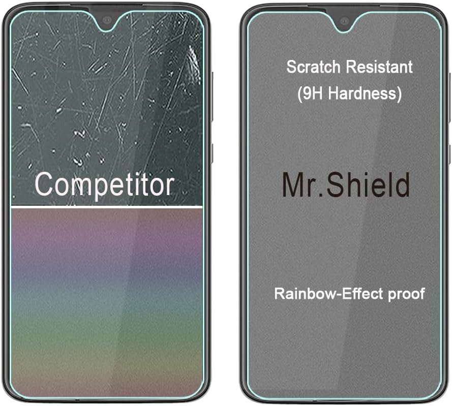 Mr.Shield [3-PACK] Tempered Glass Screen Protector for Motorola (MOTO G7) with Lifetime Replacement